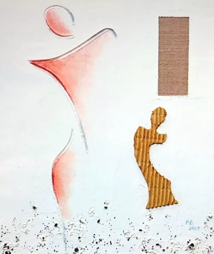 Passo di danza, 2017; 65x55