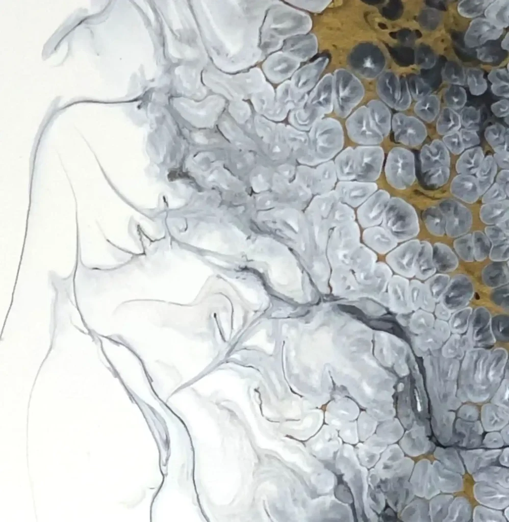 Particolare di: Come un alveare 2024, 50x50