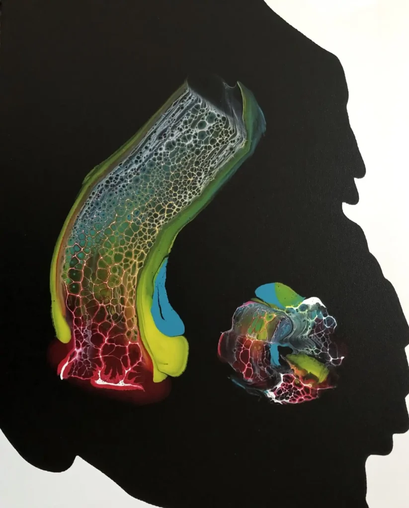 I vuoti delle ragnatele 2024, 50x40