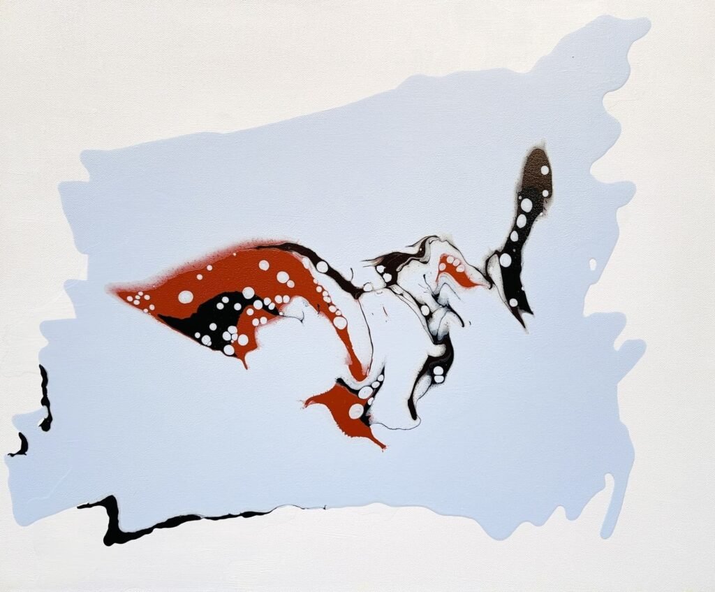  Metamorfosi indistinte, 2025, 50x60 cm