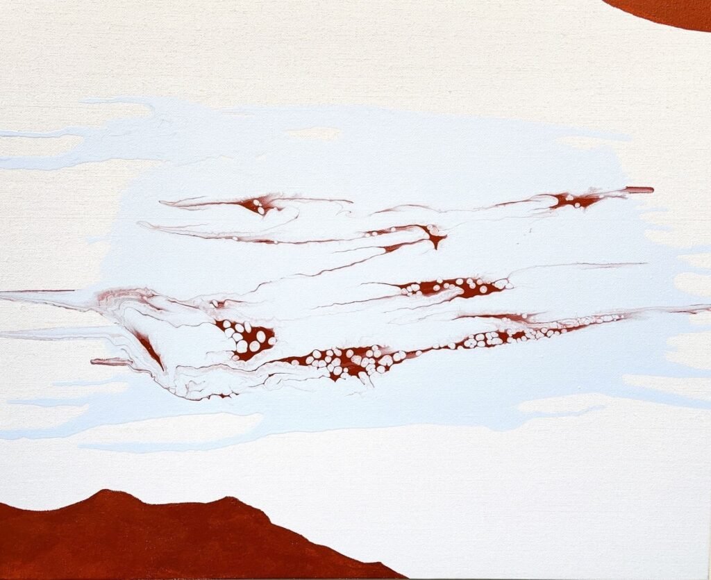  Alle soglie del mistero, 2025, 80x100 cm