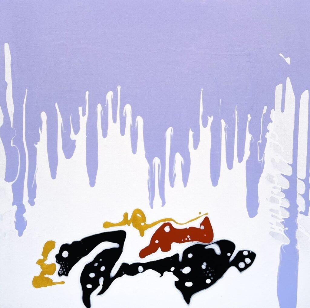 Fortme inquiete, 2025, 80x80 cm