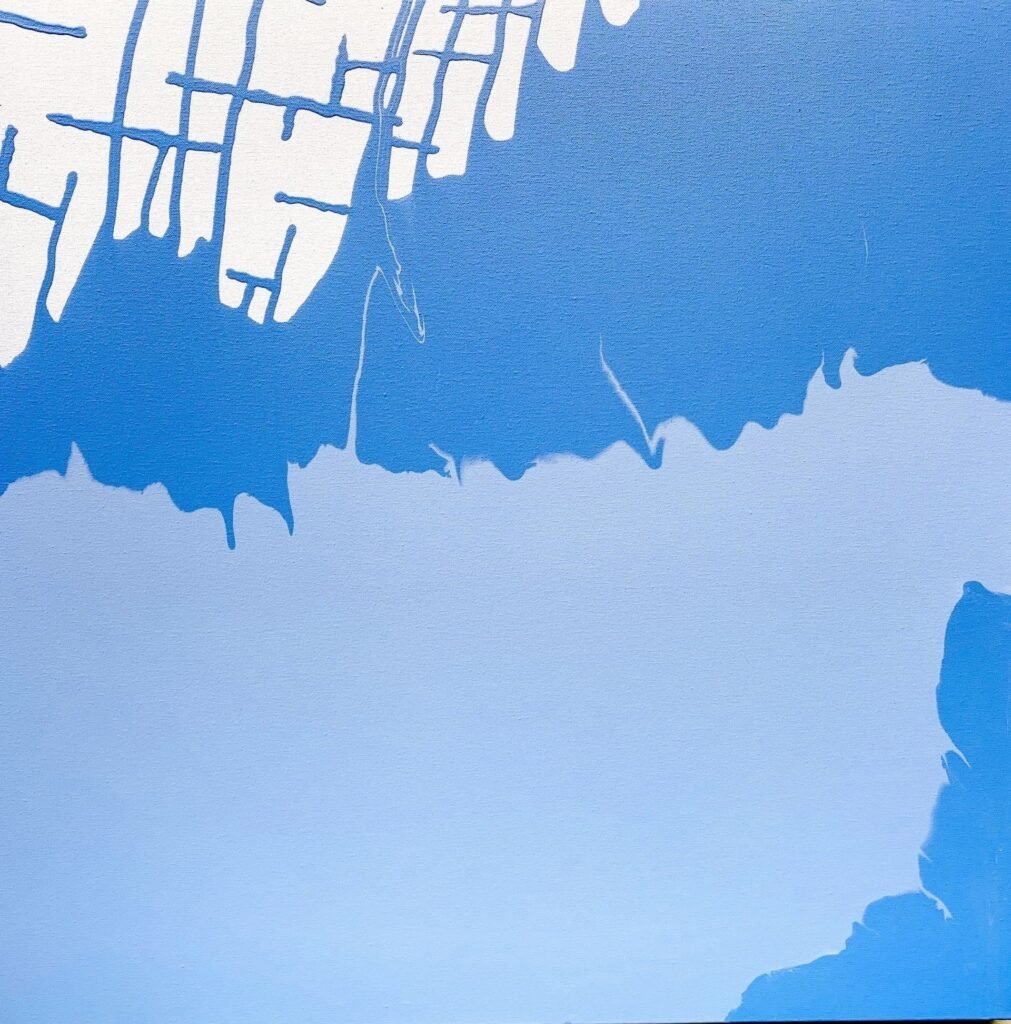 Ricerca del silenzio, 2025, 80x80 cm