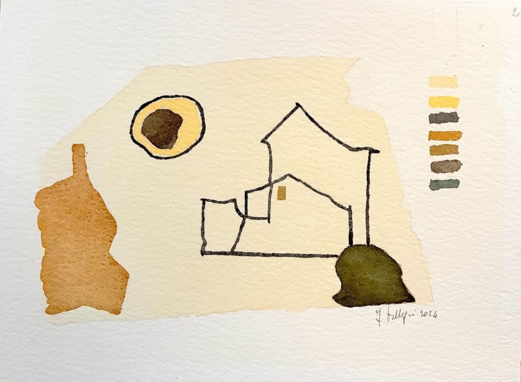 Senza titolo 2024, 38x50 cm