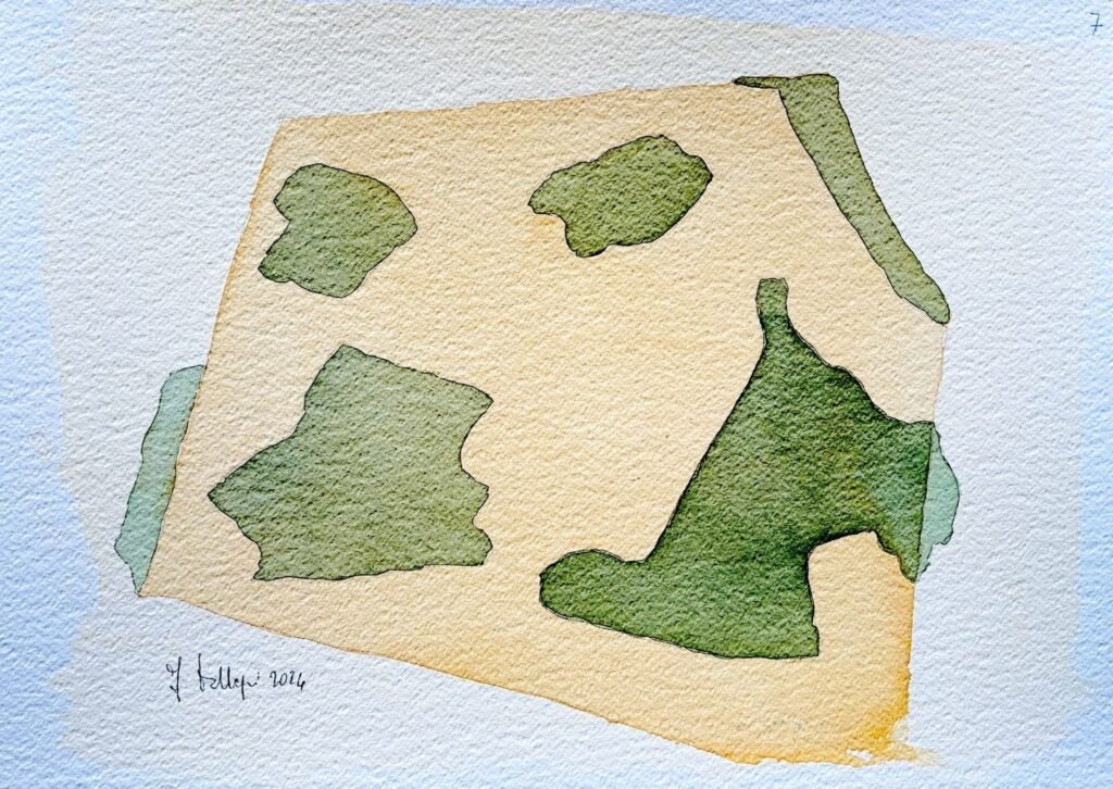 Senza titolo 2024, 38x50 cm