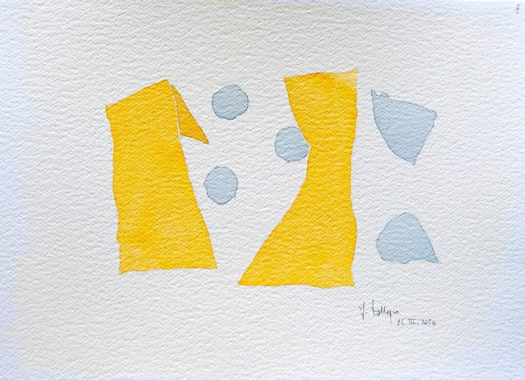 Senza titolo 2024, 38x50 cm