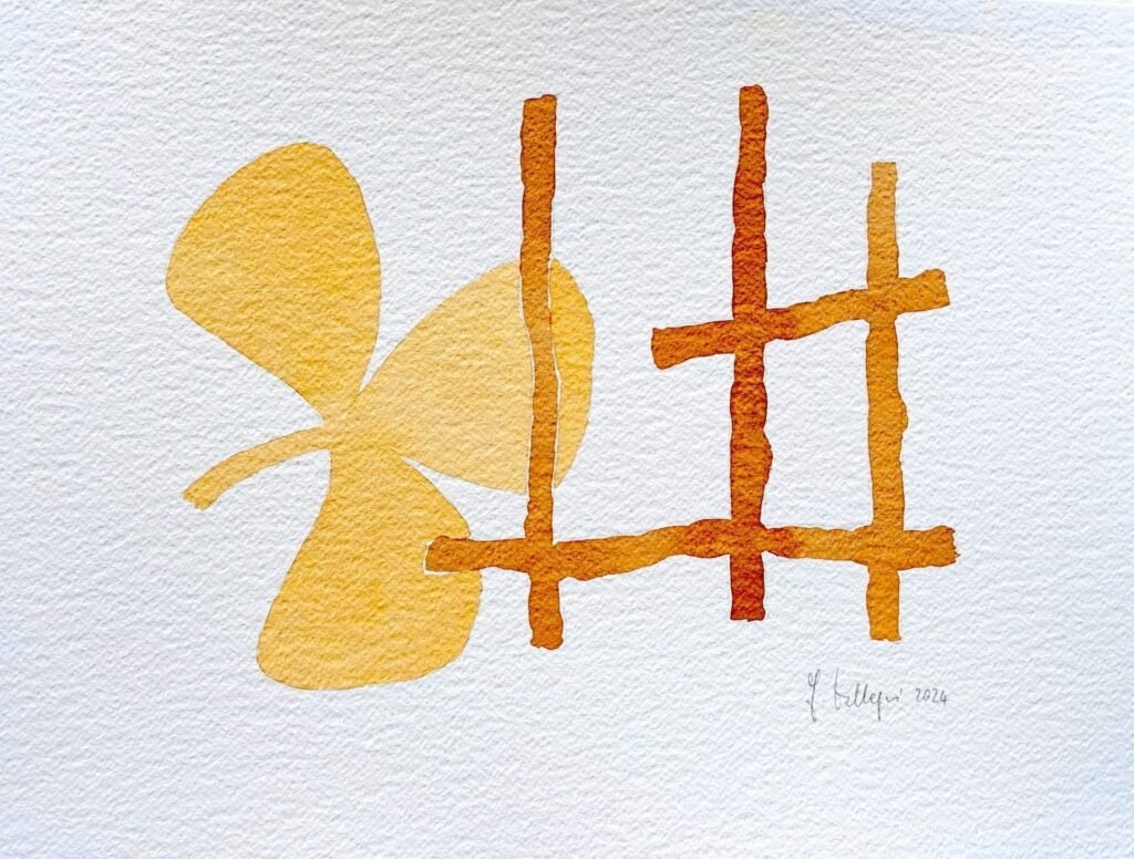 Senza titolo 2024, 38x50 cm