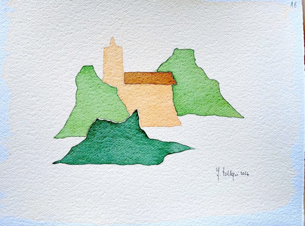 Senza titolo, 2024, 38x50 cm