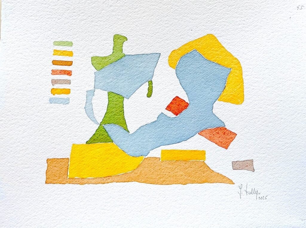 Immagini sovrapposte, 2025, 38x50 cm